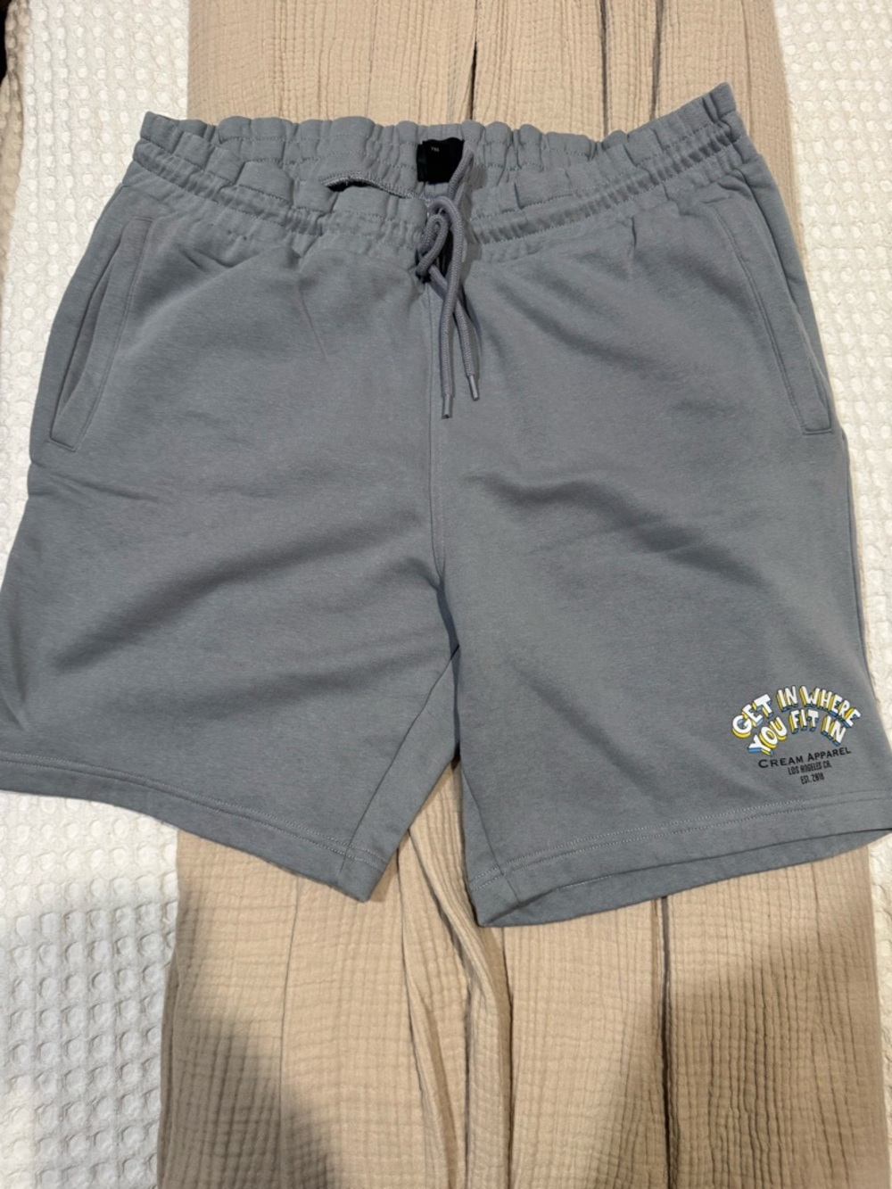 H&M Gray Athletic Drawstring Shorts